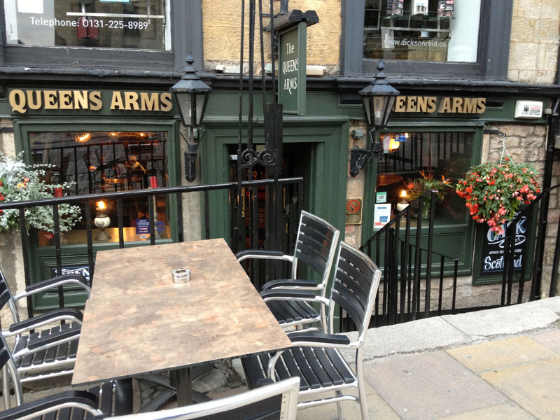 The Queens Arms in Edinburgh